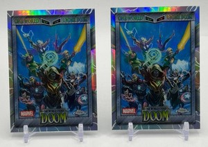 One World Under Doom 2-Card Marvel Lot