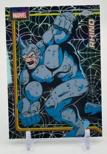 Rhino 307399 Black Webs Topps Chrome Marvel Card