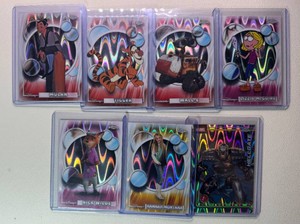 7-Card DisneyMarvel Topps Chrome Raywave Lot