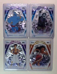 4-Card PixarDisney Geometric Card Lot