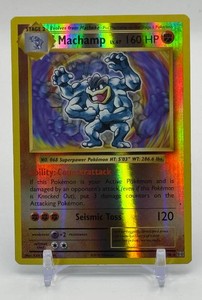 Machamp Holo Pokemon Trading Card