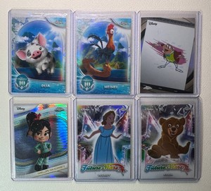 6-Card Topps Chrome Insert Lot