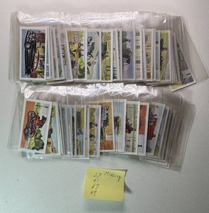1955 Miranda Tea 100 Years of Motoring Bulk Card Lot