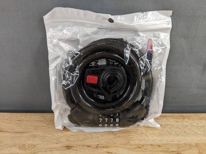 Ndaker 4 Black Bike Lock - Brand New