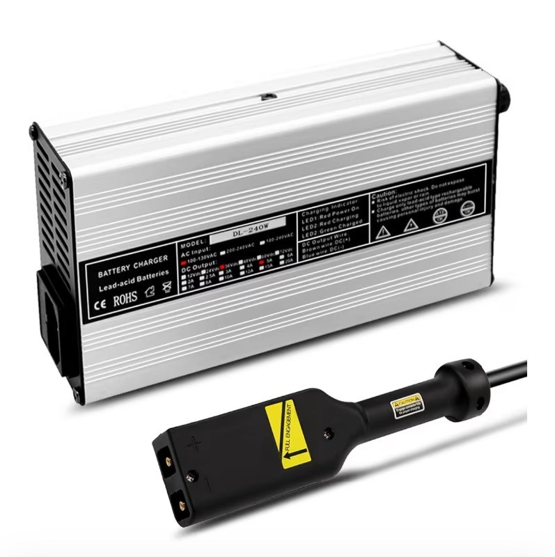36V 5A with D Plug Volt Battery Charger Replacement for EZGO Txt Medalist Golf Cart - Brand New A