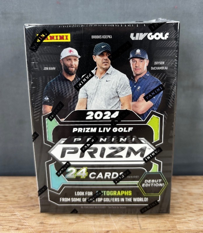 2024 Panini Prizm LIV Golf Trading Card Factory Sealed 6 Pack Blaster Box - Brand New Q
