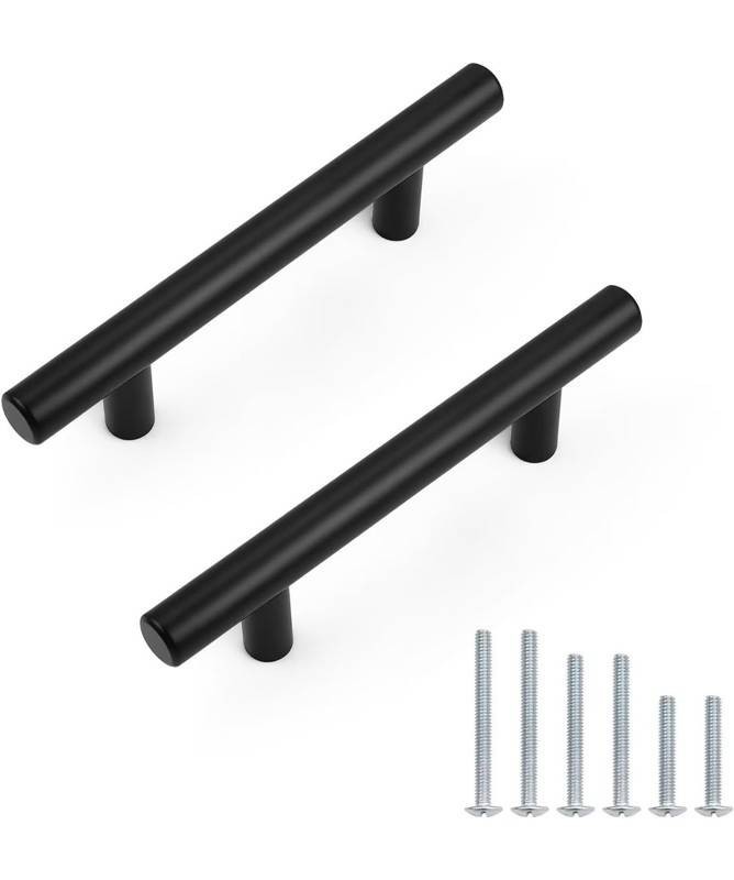 Lutatid Stainless Steel Cabinet Handles, 3 Centers, 30-Pack - Brand New