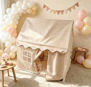 Kids Playhouse Fabric Indoor Play Tent - Brand New