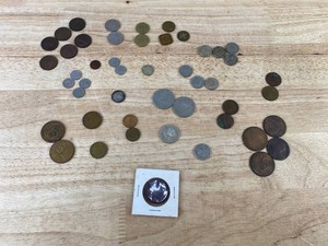 Vintage Various Foreign &amp Domestic Mixed Coin Currency, 48 Total&nbspK
