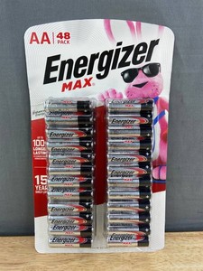 Energizer MAX AA Alkaline Batteries, 48-Pack - Brand New