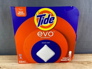 Tide Evo Original Scent Laundry Detergent Tiles, 66 Tiles - Brand New