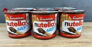 Nutella & GO Hazelnut Spread With Breadsticks 52g, 9 Total - New