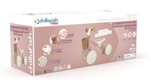 ChillaFish Cruzi Ride-On Tricycle, Neutral Color - Brand New