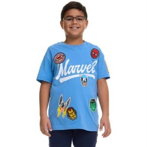 Marvel Graphic T-shirt Size Youth Medium, Blue - Brand New