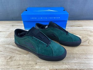 Lakai Flaco II Mens Shoes Size 6.5, Pine Black Suede - Brand New