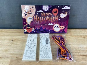 Halloween Stickers & Coloring Bookmarks, 75 Pieces - Brand New
