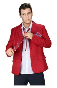 Private School Uniform Costume Size Unisex Small, Red - Brand New