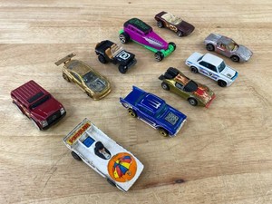 Vintage Hot Wheels Die-Cast Cars - Hot Wheels, Mattel, Customs, Race Cars, Novelty, Etc., 10 Total&nbspC