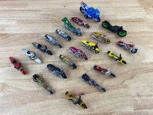 Die-Cast Motorcycle Toy Collection - Choppers, Sport Bikes, Cruisers, Stunt Bikes, Etc., 20 Total&nbspC