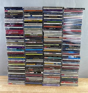 200 Music CD Collection - Pearl Jam, Pink Floyd, Led Zeppelin, Bruce Springsteen, Soundgarden, Godsmack, Radiohead, Mariah Carey, Andrea Bocelli, Patsy Cline, Etc.&nbspC