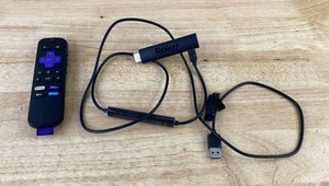 Roku Streaming Stick With Voice Remote and USB Power Cable&nbspK