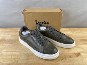 Vostey Mens Shoes, Dark Grey, Size 9.5 - Brand New