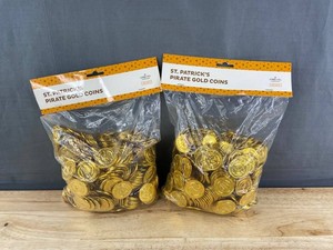 The Dreidel Company St. Patricks Pirate Gold Coins, 1000 Total, $44 Retail - Brand New