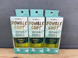 WeWell Double Shot Repair Serum & Essence, 3 Total - Brand New