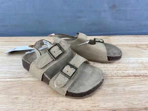 OshKosh Bgosh Toddler Sandals Size 8, Tan - Brand New
