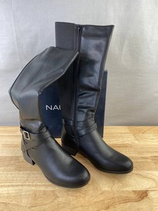 Nautica Ginita Womens Tall Dress Boots, Black, Size 8.5 - Brand New