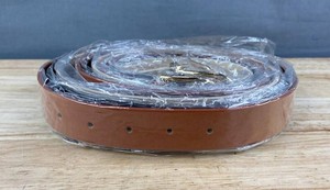 Womens Leather Belts, Black, Brown, Beige, 3 Total - Brand New