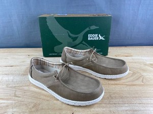 Eddie Bauer Corbett Mens Size 8 Lace-Up Loafers