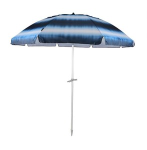 Members Mark 8 Beach Umbrella, Blue Gradient - Brand New