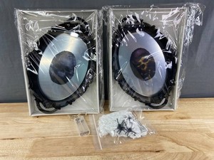 Halloween Framed Mirror Pictures with Lighted Spider Web Decoration- Brand New