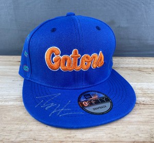 Percy Harvin Autographed Florida Gators NCAA College Football Snapback New Era Hat I
