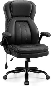 Stella Mia Ergonomic Leather Office Chair
