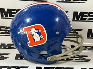 Denver Broncos Vintage Full-sized Rawlings Football Helmet
