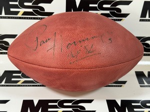 Paul Hornung Autographed and HOF Inscribed Wilson Official NFL Football w Case