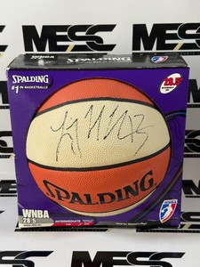 Lindsay Whalen Autographed Spalding WNBA Basketball