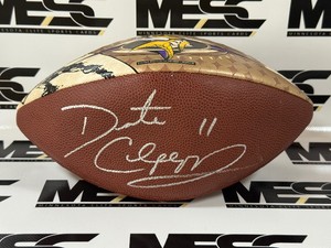Daunte Culpepper Autographed Minnesota Vikings Football