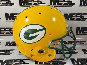 Green Bay Packers Vintage Authentic Full-Sized Football Helmet - Schutt Hand Painted