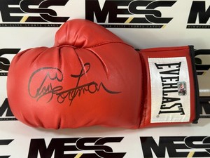 George Foreman Autograph w Foreman Authenticity Everlast Boxing Glove