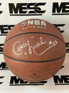 Curly Neal Autographed Spalding NBA Basketball