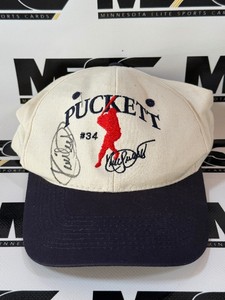 Kirby Puckett Autographed Hat - Dairy Queen Minnesota Twins Stadium Giveaway - New With Tags