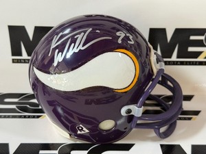 Kevin Williams Autographed Minnesota Vikings Mini Football Helmet