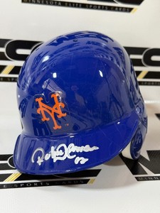 Roberto Alomar Autographed New York Mets Mini Football Helmet