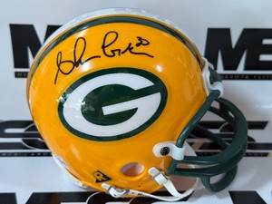 Ahman Green Autographed Green Bay Packers Mini Football Helmet