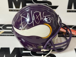 Doug Chapman Autographed Minnesota Vikings Mini Football Helmet