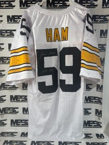 Jack Ham Autograph w Authenticity Pittsburgh Steelers Football Jersey