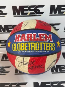 Harlem Globetrotters Multiple Autograph Basketball